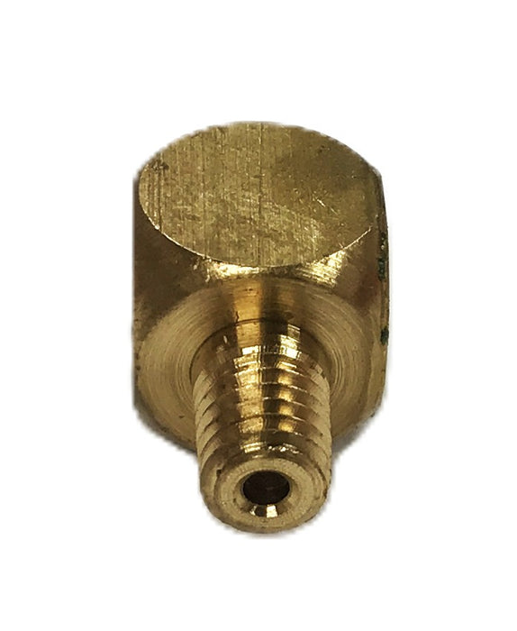 Bijur Brass M6X1 90 degree Elbow B8516-1 [Lot of 6] NOS