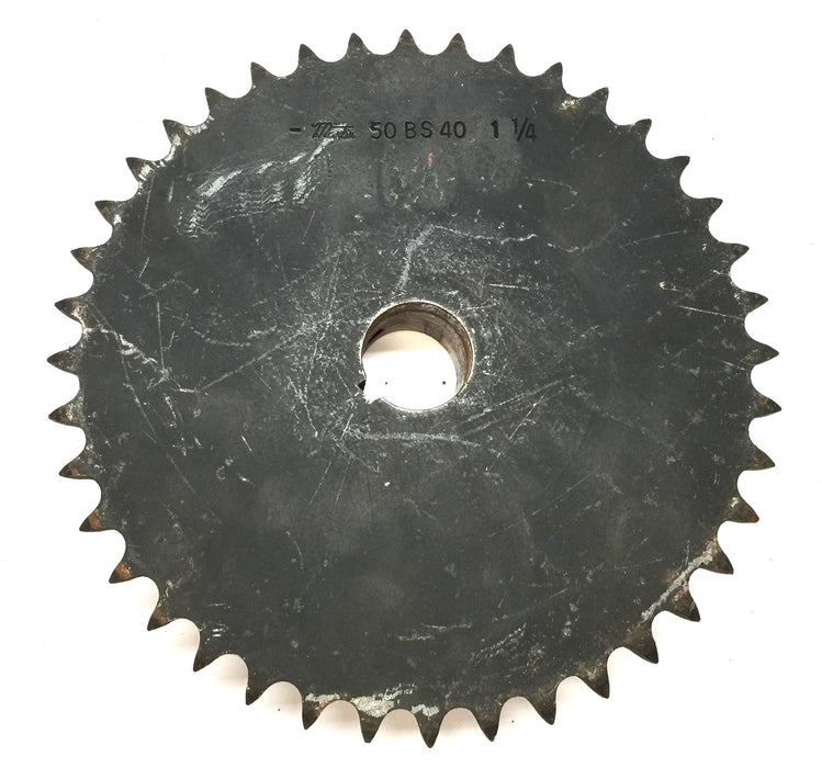 Martin Roller Sprocket 50BS40 1-1/4" Bore NOS