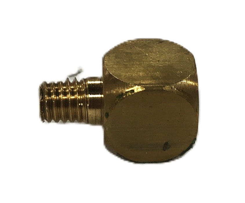 Bijur Brass M6X1 90 degree Elbow B8516-1 [Lot of 6] NOS