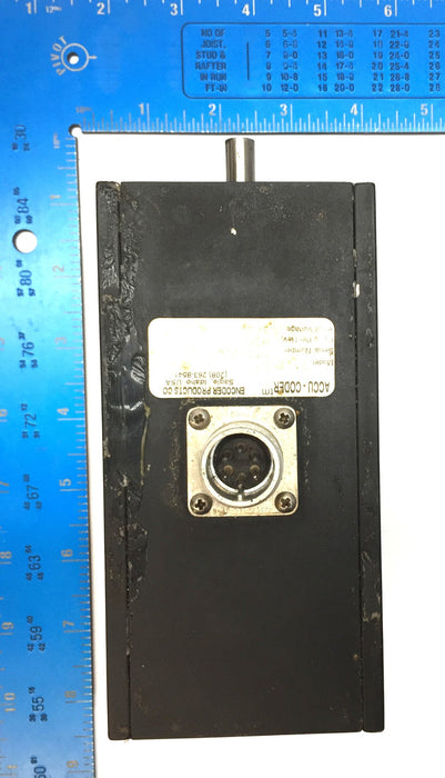 Encoder Accu-Coder Shaft Encoder 711-S USED