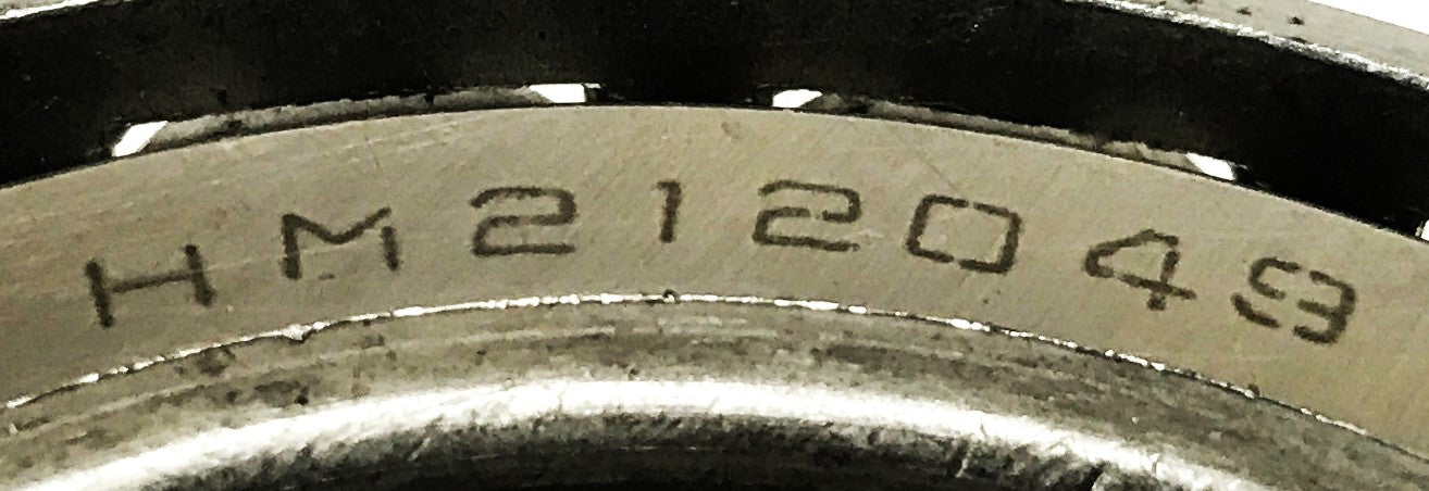 YS Tapered Roller Bearing Cone HM212049 [Lot of 2] NOS