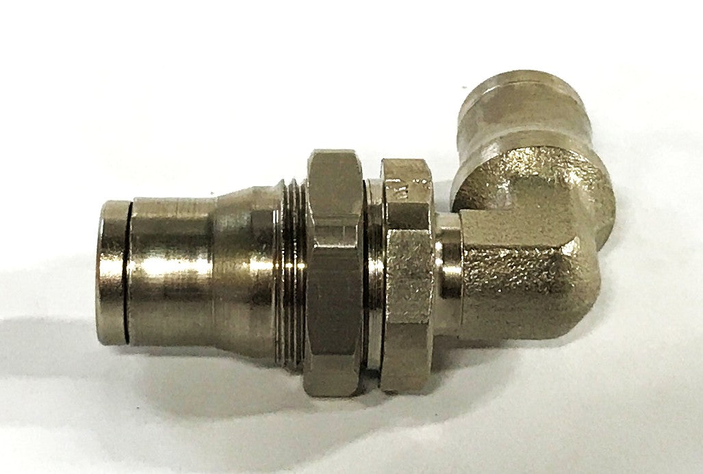 Piab Equal Bulkhead Elbow 0106890 NOS