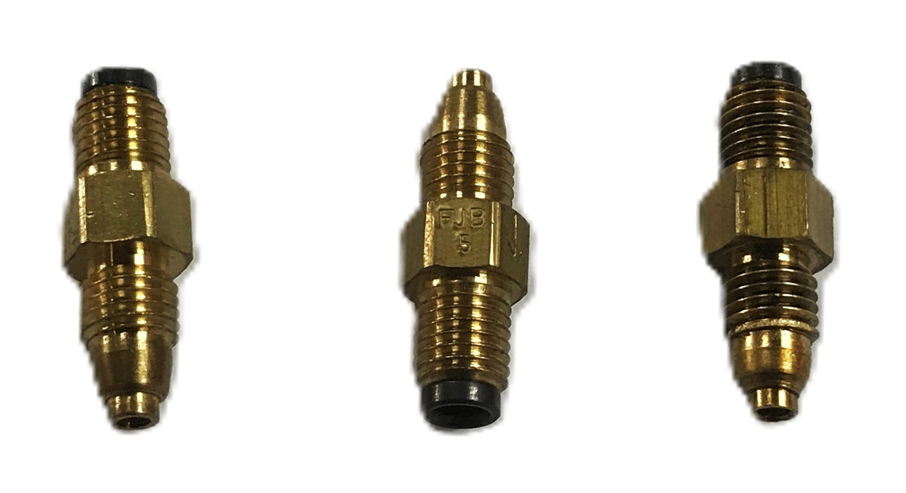 Bijur 1-Way Lube Metered Fitting B2500 [Lot of 3] NOS