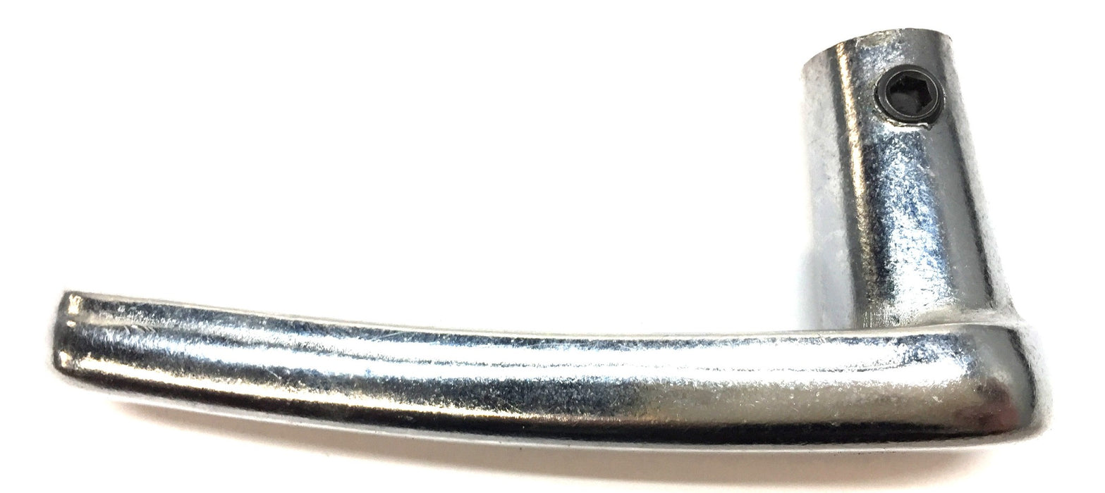 Unbranded 4-1/4" Chrome Twist Handle Bore 9.75mm with Set Screw 25-130 NOS