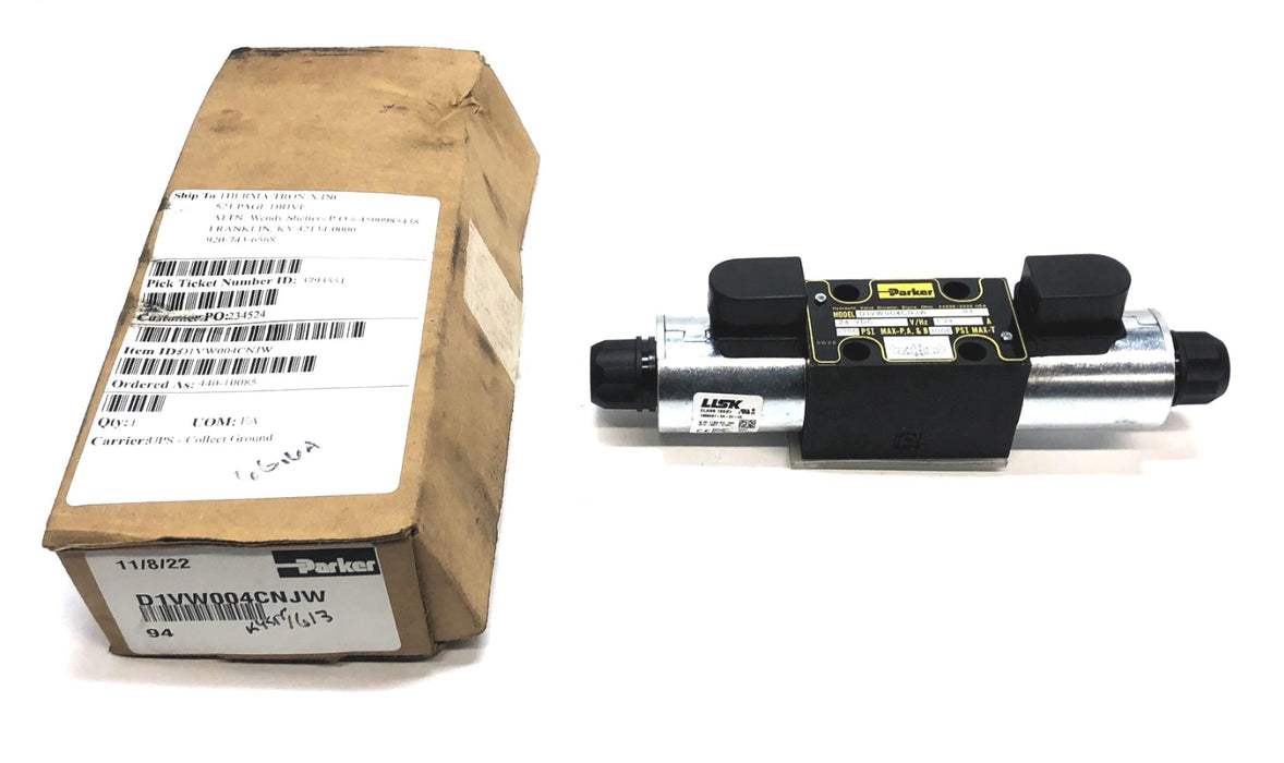 Parker Directional Control Valve D1VW004CNJW NOS