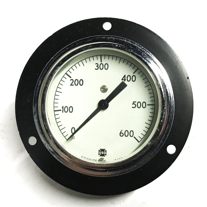Ametek 2-1/2 inch Face 0-600 PSI Pressure Gauge P845FF-76008 [Lot of 2] NOS
