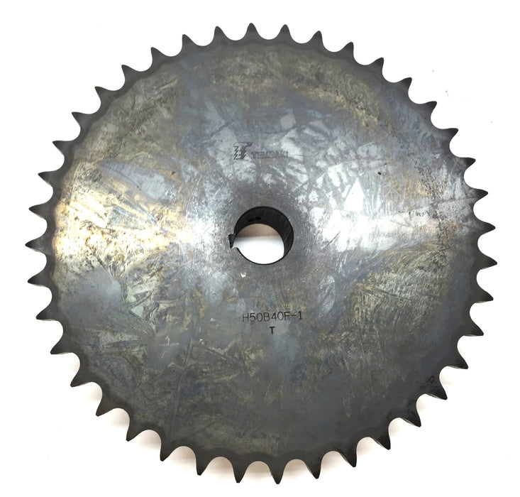 Tsubaki Roller Sprocket H50B40F-1" Bore NOS