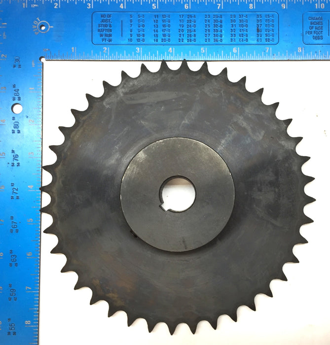 Tsubaki Roller Sprocket H50B40F-1" Bore NOS