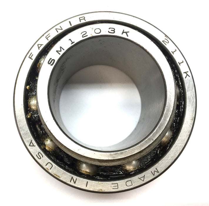 Fafnir Open Insert Ball Bearing (No Collar) SM1203K (211K) (No Box) NOS