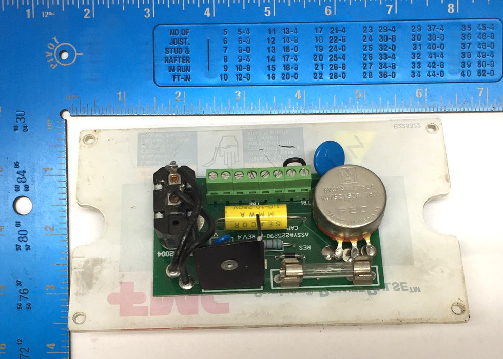 FMC Syntron PowerPulse Front Panel w/Board B225322 USED