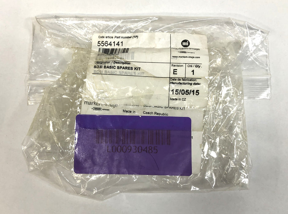 Markem SD3I Basic Spares Repair Kit (Incomplete Kit/Missing Parts) 5564141 NOS