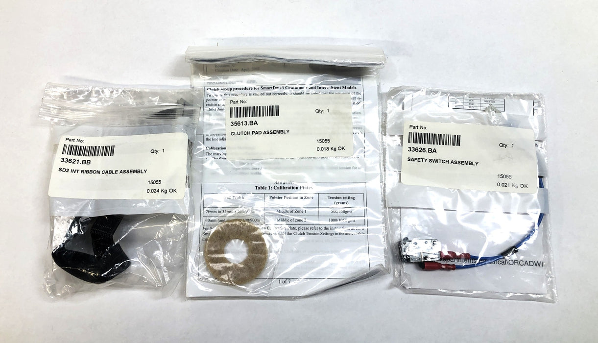 Markem SD3I Basic Spares Repair Kit (Incomplete Kit/Missing Parts) 5564141 NOS