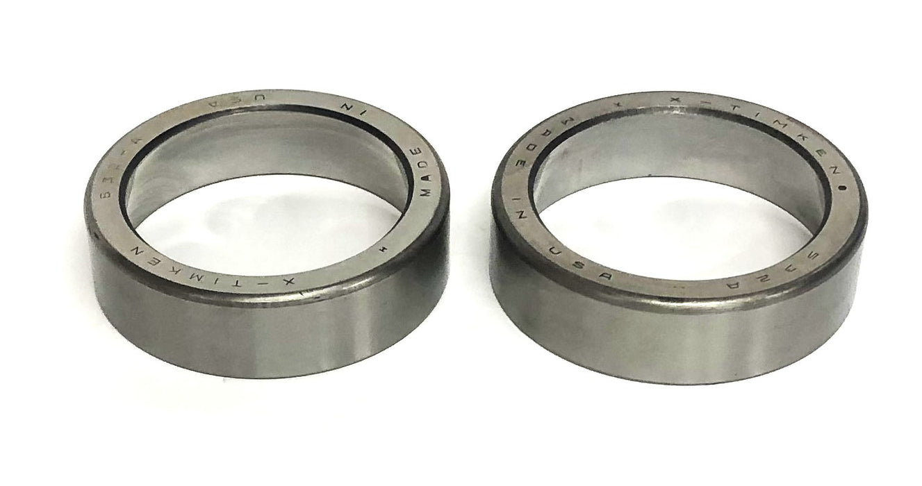 X-Timken Tapered Roller Bearing Cup 532A [Lot of 2] NOS