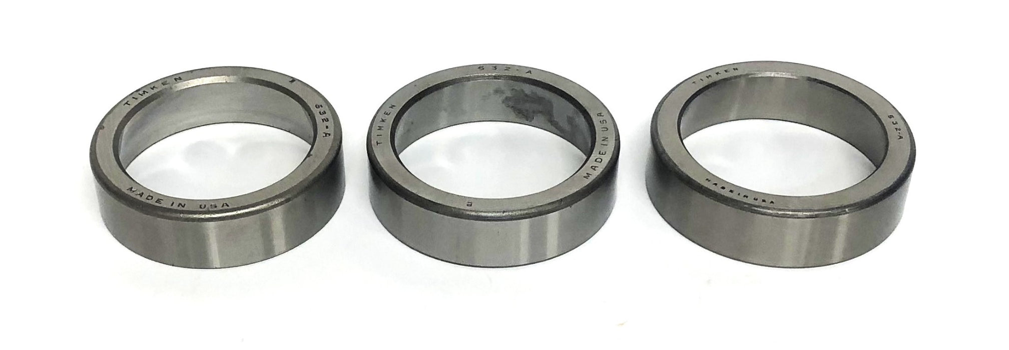 Timken Tapered Roller Bearing Cup No Box 532-A [Lot of 3] NOS