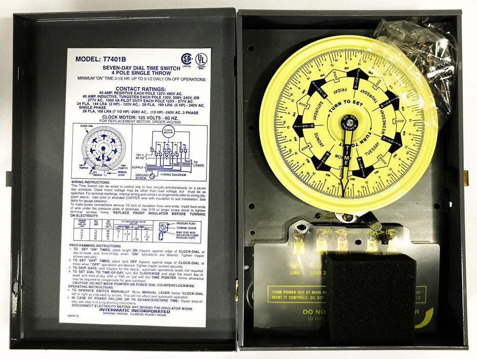 Intermatic Electromechanical Time T7401B NOS