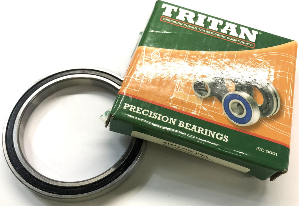 TRITAN Deep Groove Ball Bearing 61814 2RS PRX NOS