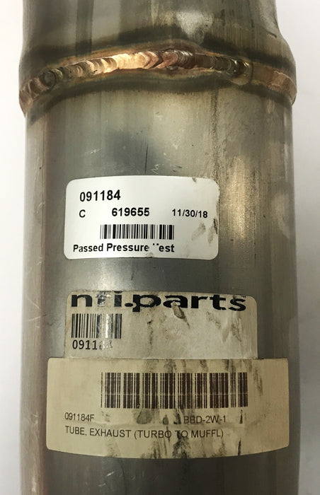 NFI Parts 5 inch to 4 inch Bent Turbo to Exhaust Tube 91184F NOS