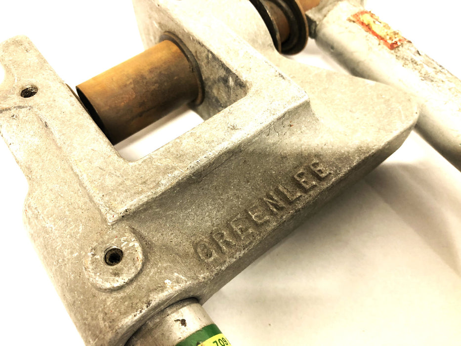 Greenlee Flex-Grip 1-5/8 Inch C-Frame Stud Punch 709 USED