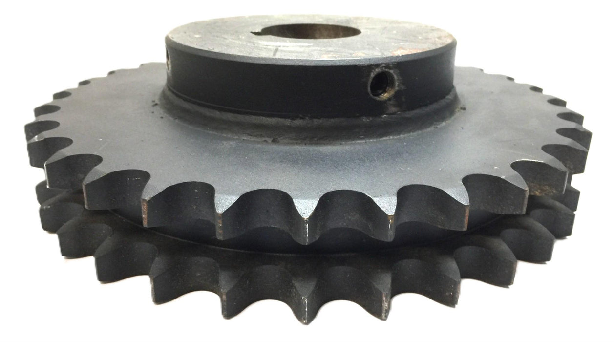 Martin Double-Strand Roller Sprocket D80B32 2" Bore with Keyway NOS