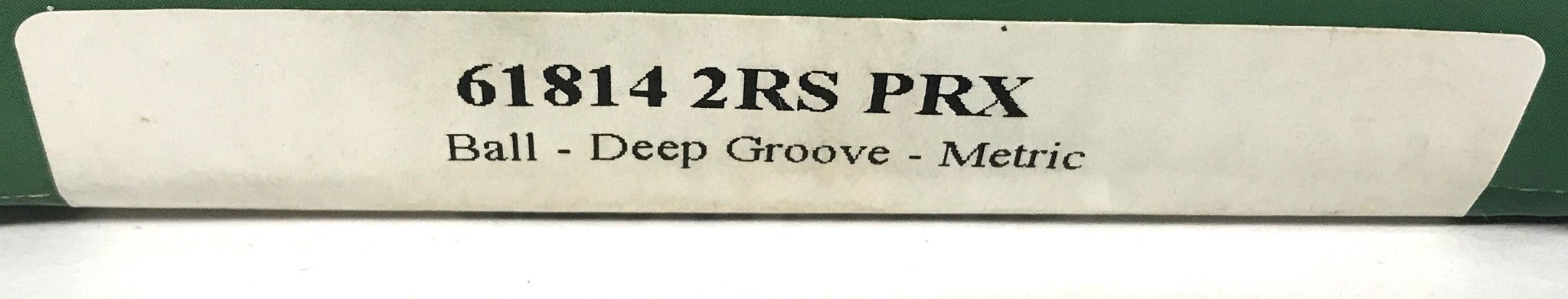 TRITAN Deep Groove Ball Bearing 61814 2RS PRX NOS