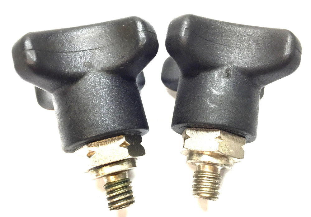 Valu Guide 3/8"-16 Black 4-Point Male Threaded Handle VG-282 [Lot of 2] USED