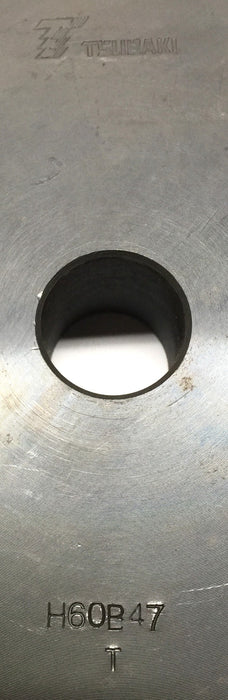 Tsubaki Roller Sprocket H60B47 0.93" Blank Bore NOS
