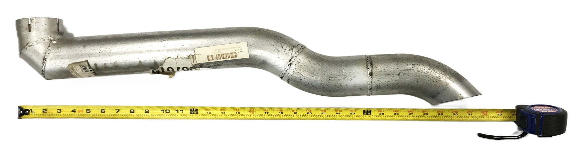 NFI Parts 2.75 inch x 32.00 inch Bent Auxiliary Heater Exhaust Tube 485091 NOS