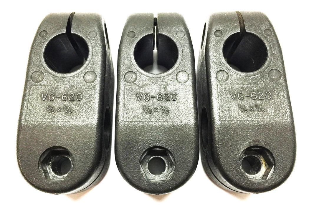 Valu Guide 5/8" x 5/8" Heavy-Duty Crossblock VG-620 [Lot of 3] USED