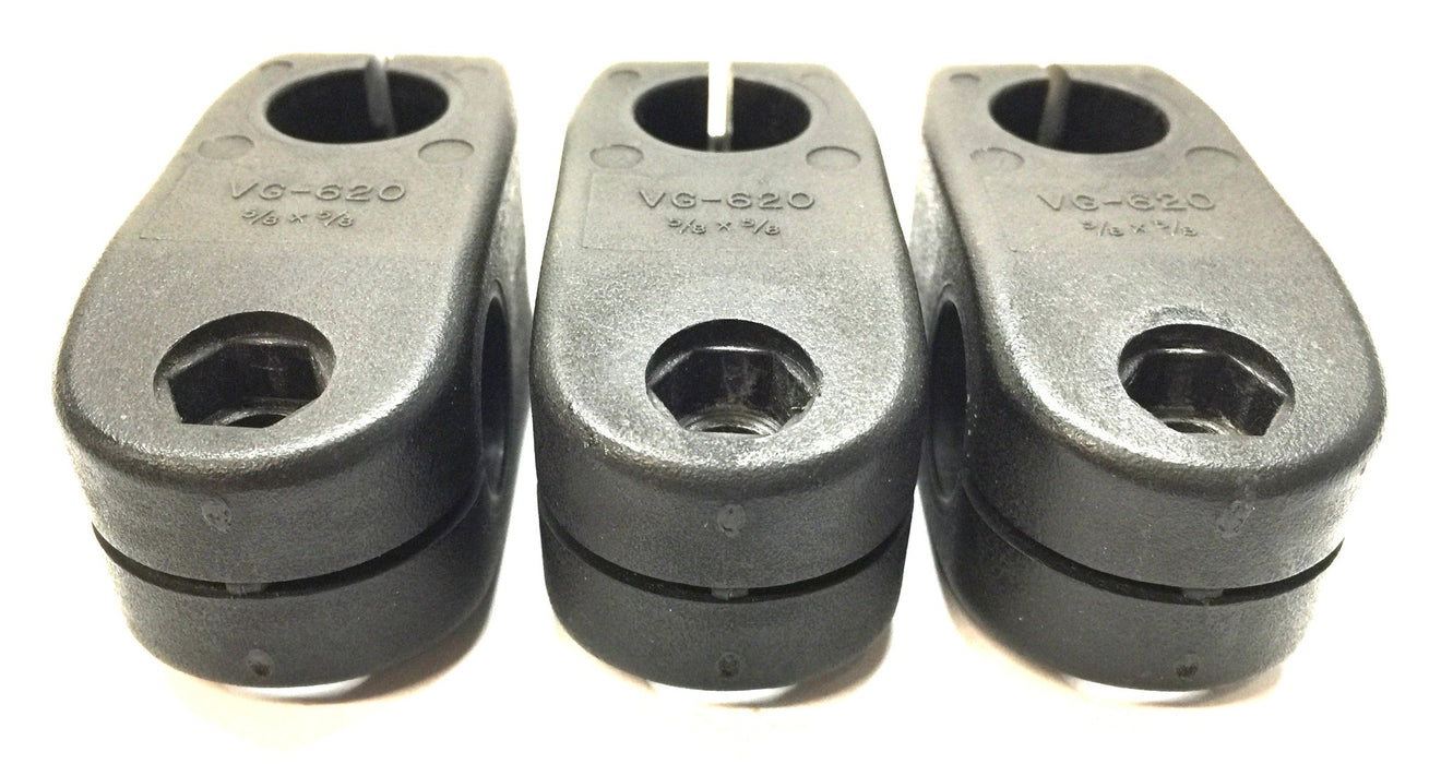 Valu Guide 5/8" x 5/8" Heavy-Duty Crossblock VG-620 [Lot of 3] USED