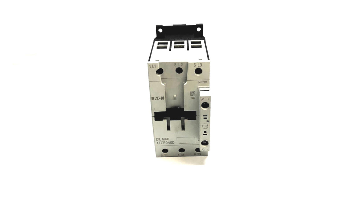 Eaton 3 Pole 250VDC Contactor XTCE040D (DILM40) USED