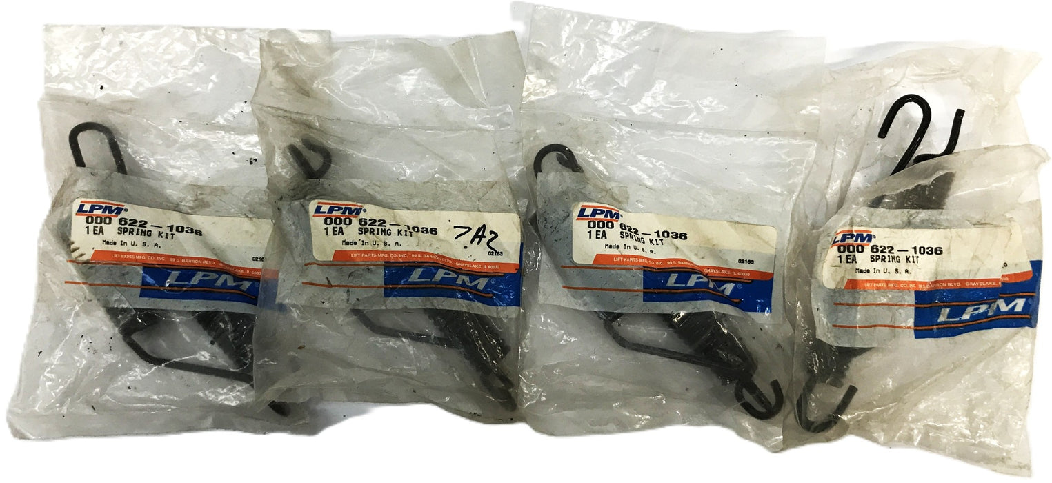 LPM Forklift Brake Spring Kit 622-1036 [Lot of 4] NOS