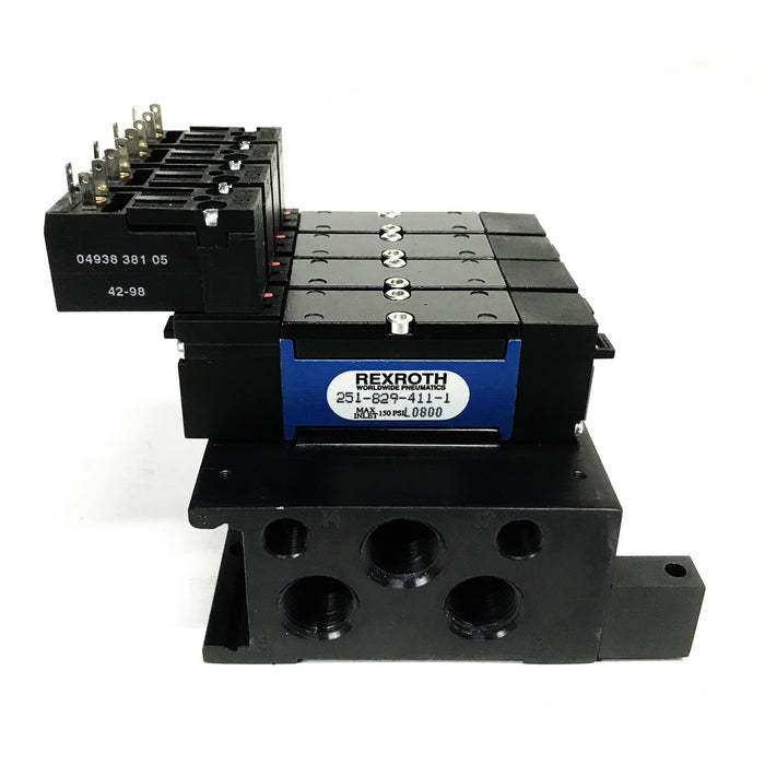 Rexroth Pneumatic Valve Assembly 251-829-44-1/251-891-167-0 NOS