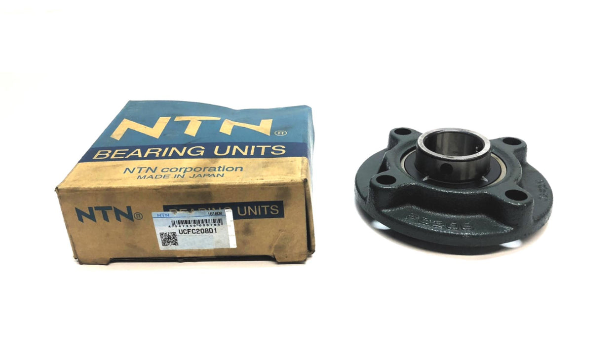 NTN Flanged 4-Bolt Bearing UCFC208D1 NOS
