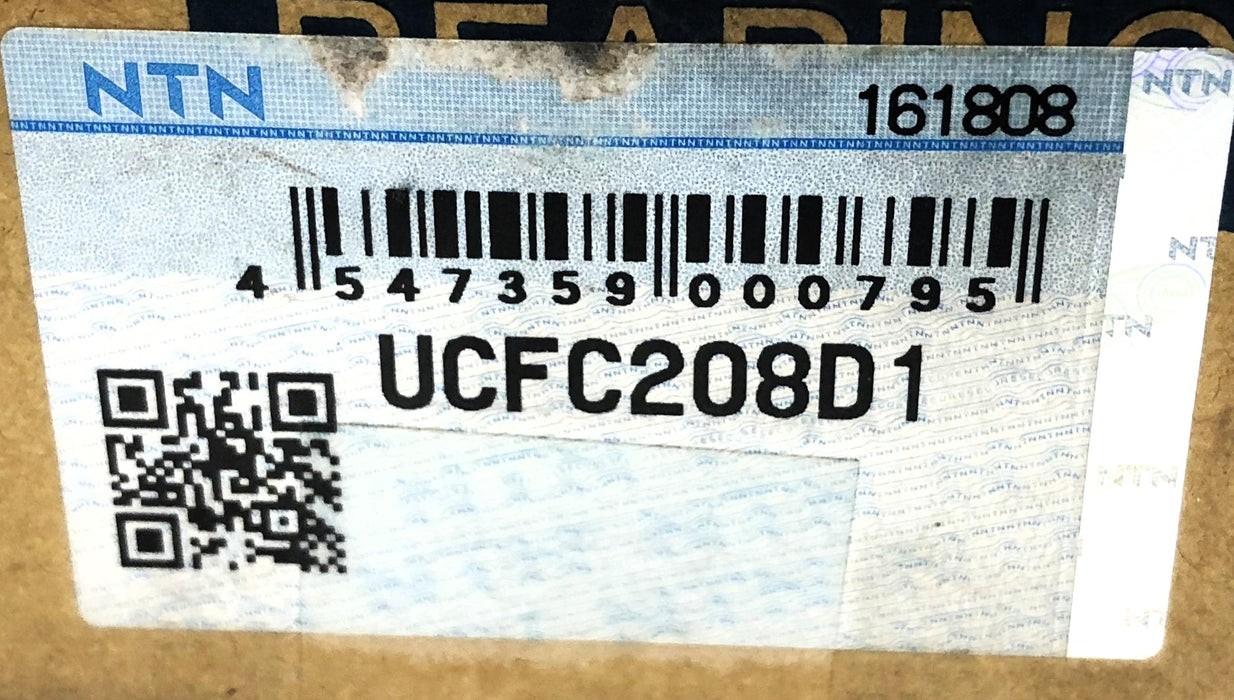 NTN Flanged 4-Bolt Bearing UCFC208D1 NOS