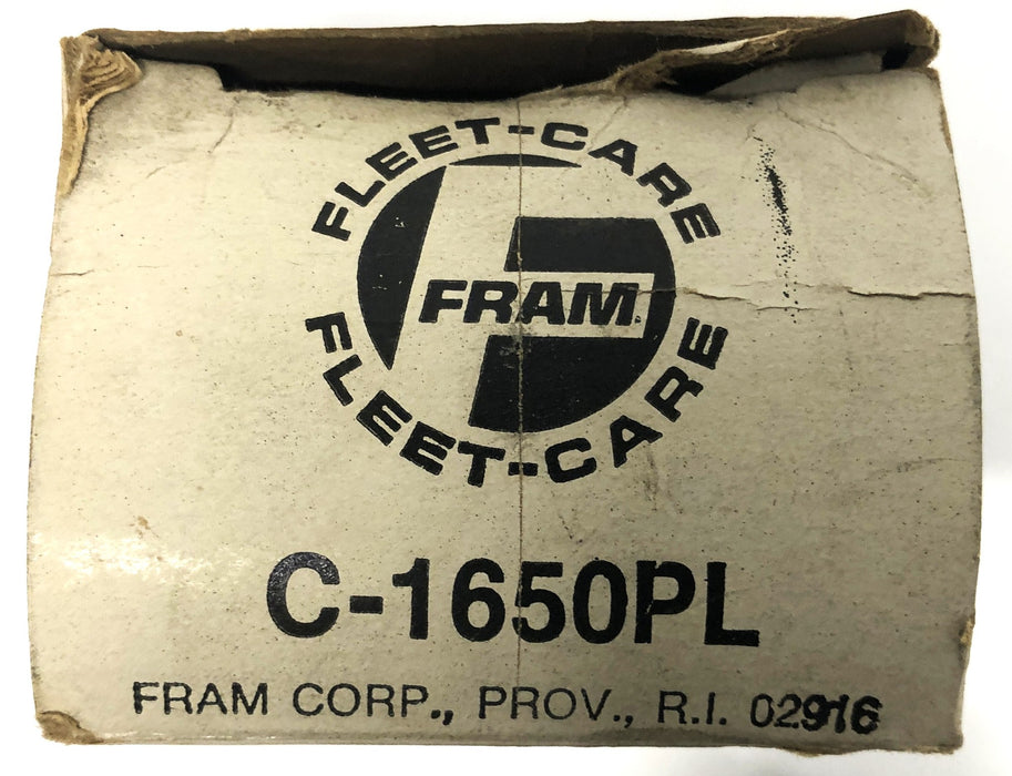 Fram Fleet Care Filter C-1650PL [Lot of 2] NOS