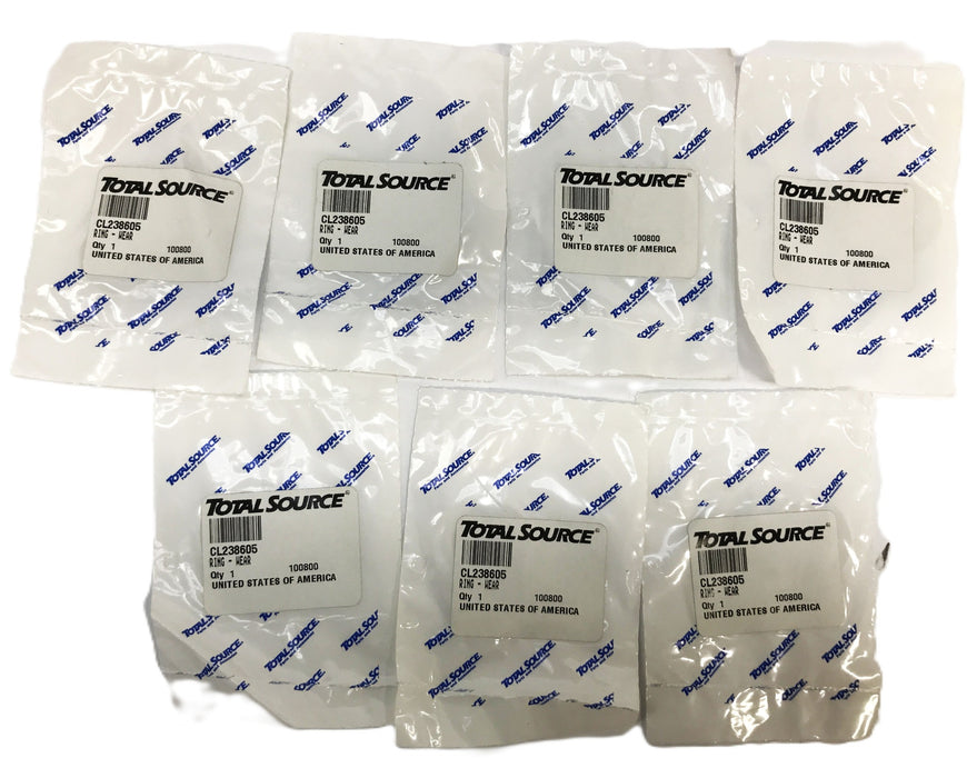 Total Source Forklift Clark Teflon Wear Ring CL238605 [Lot of 7] NOS
