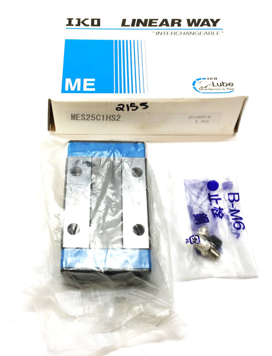 IKO Linear Guide Bearing Block MES25C1HS2 NOS