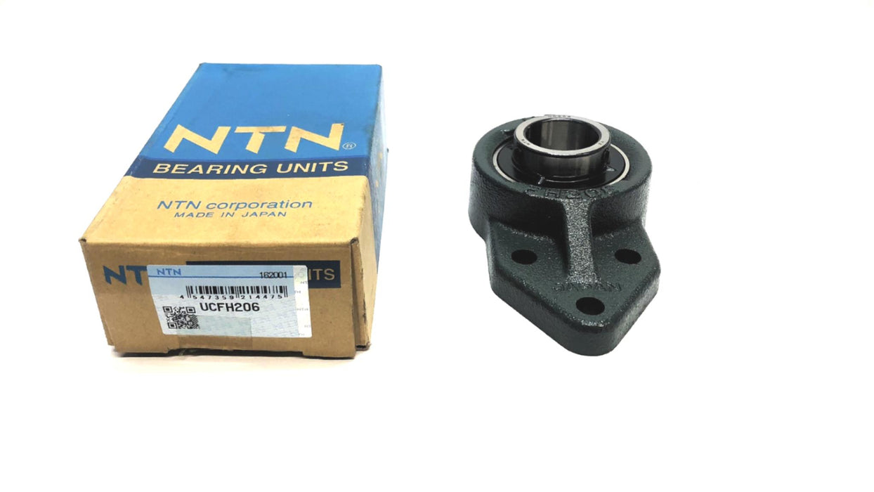 NTN Flanged 3-Bolt Bearing UCFH206 NOS