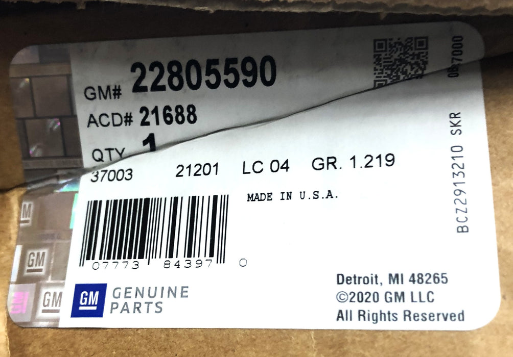 GM Radiator 22805590 NOS