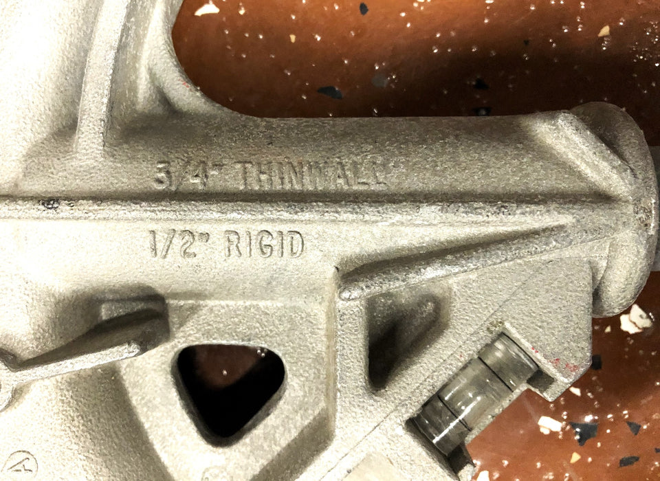 Gardner 3/4IN Thinwall 1/2IN Rigid Conduit Bender 931 NOS LOCAL PICKUP ONLY