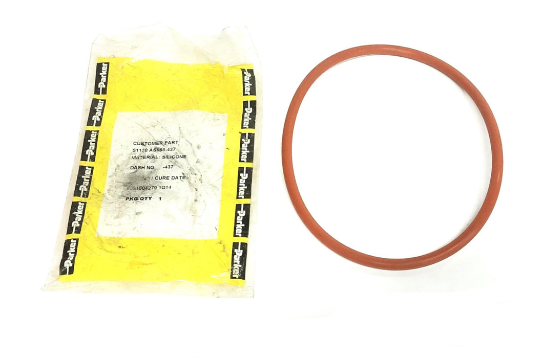 Parker -437 Silicone O-Ring S1138-AS568-437 NOS