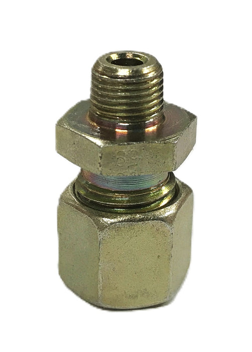 EMB Straight Compression Fitting EG-LR-08-1/8 [Lot of 2] NOS