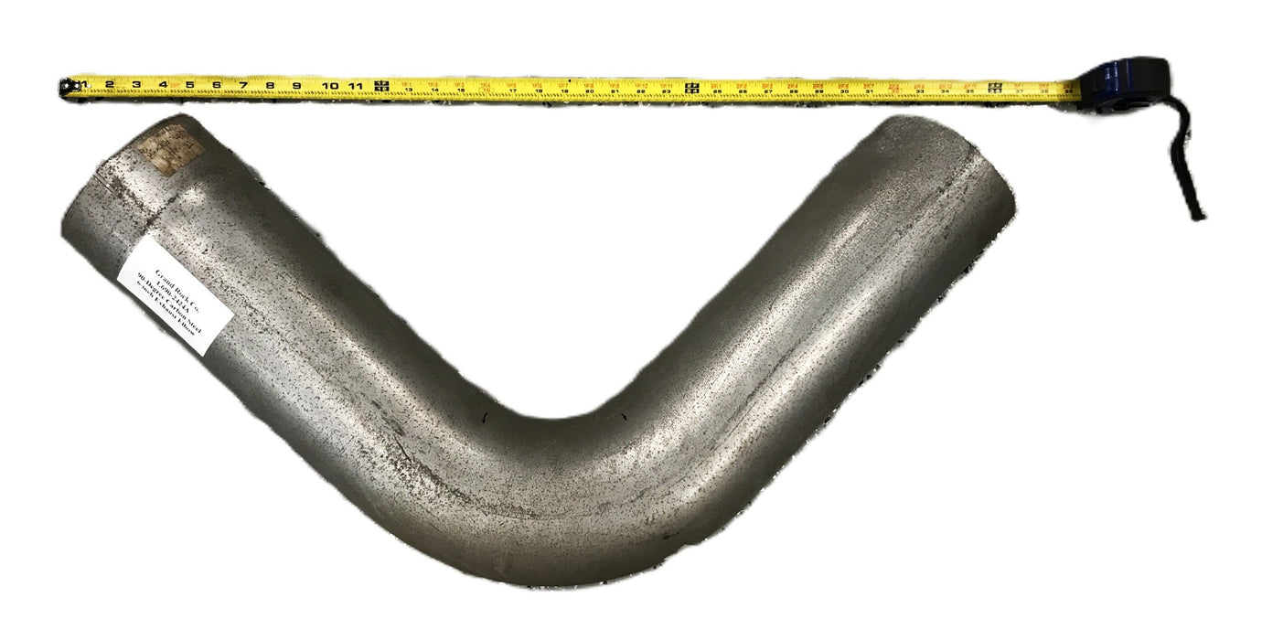 Grand Rock Co. 90-degree Carbon Steel 6-inch Exhaust Elbow L690-2424A NOS