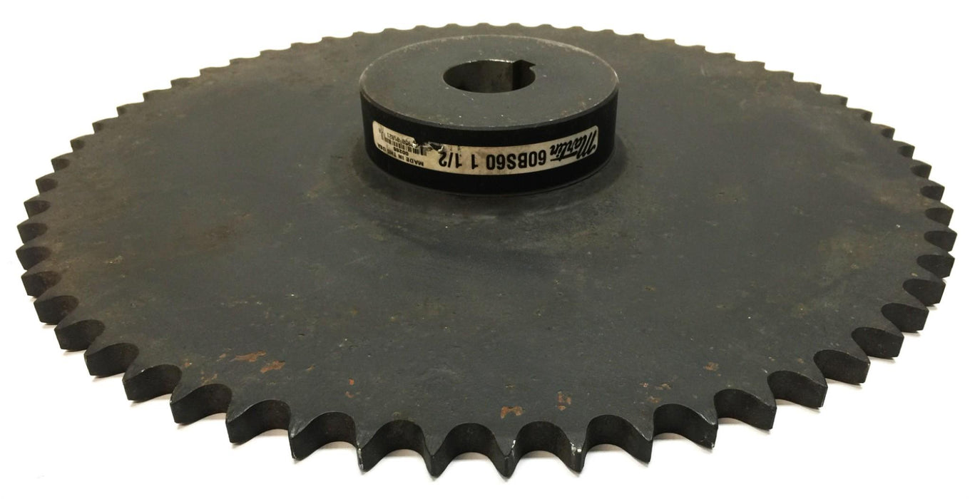 Martin Roller Sprocket 60BS60 1-1/2" Bore with Keyway NOS