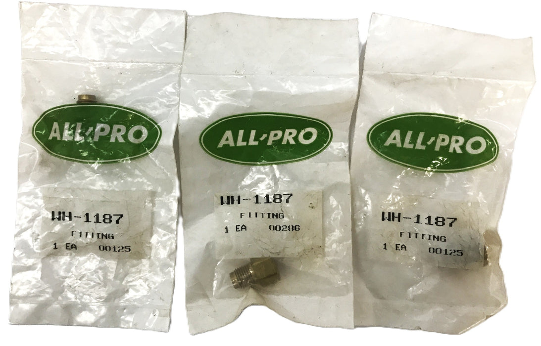 All Pro Forklift Weather Head Adaptor WH-1187 [Lot of 3] NOS