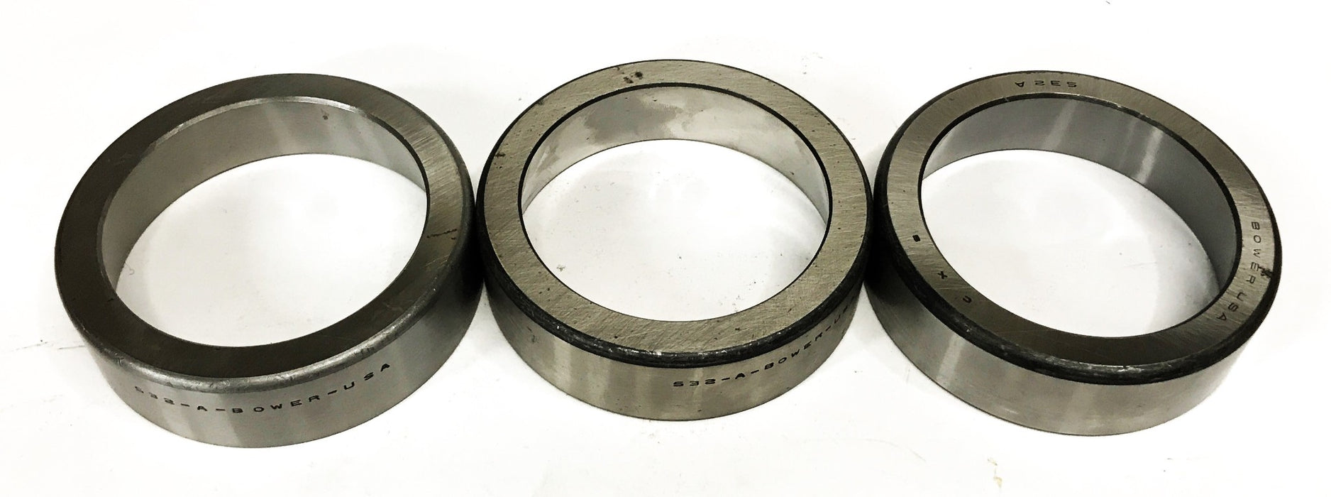 Bower Tapered Roller Bearing Cup 532A [Lot of 3] NOS