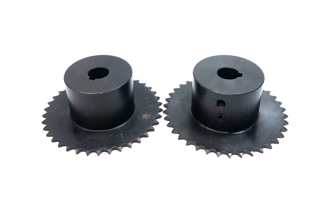 Unbranded 38 Teeth Sprocket 75.5mm OD X 12mm ID X 30mm [Lot of 2] NOS