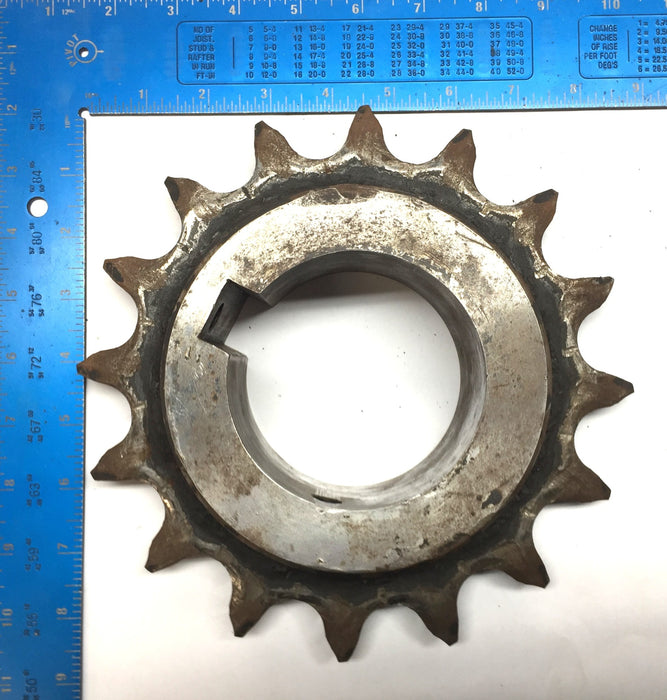 Martin Roller Sprocket 120B16 3.43" Bore with Keyway NOS