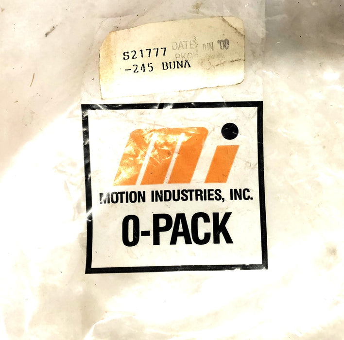 Motion Industries 245 Buna O-Ring S21777 [Lot of 5] NOS
