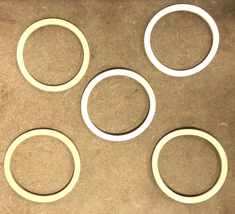 Netzch 0.10X0.20 Inch Type NE30 O-Ring 593632 (440314-S4319 3401) [Lot of 5] NOS